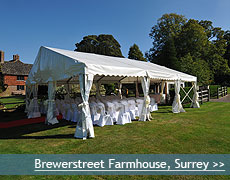 Brewerstreet Farmhouse wedding venue in Surrey